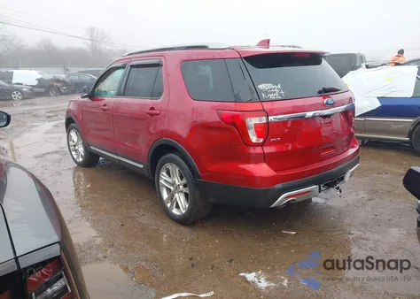 2016 Ford Explorer Xlt z USA, uszkodzony, nr VIN 1FM5K8D8XGGA33518